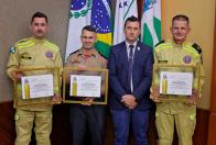 Homenagem Ferrandin, Lemmertz e Defendi