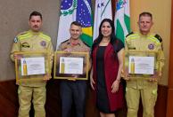 Homenagem Ferrandin, Lemmertz e Defendi