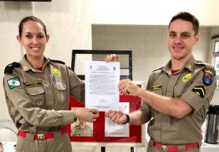 Homenagem Bombeiro do Mês