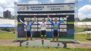 Soldado Borrasca foi campeão Pan Americano 2019 Master na prova Keirin de ciclismo