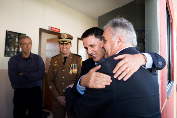 Prefeito Marcelo Puppi e Coronel Piske