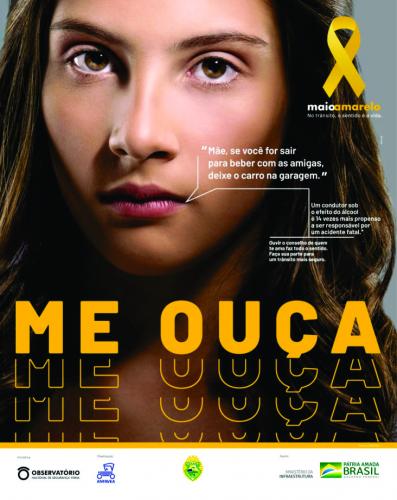 Esse mês a Polícia Militar do Paraná, com base na Lei Estadual 17.320/12, realiza a campanha de prevenção a acidentes de trânsito intitulada "Maio Amarelo".