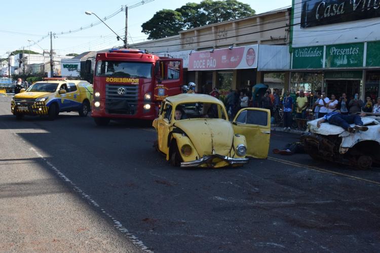 Simulado de atendimento a múltiplas vítimas encerra as atividades do Maio Amarelo.