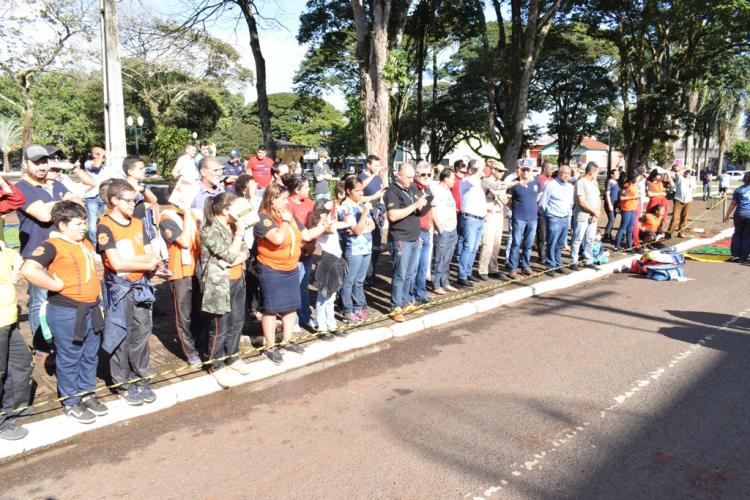 Simulado de atendimento a múltiplas vítimas encerra as atividades do Maio Amarelo.