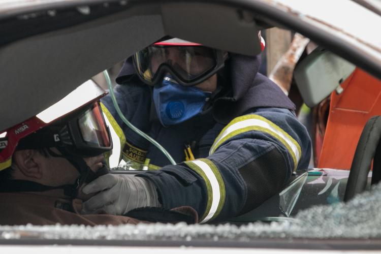 Capacitação de Salvamento Veicular 9ºGB