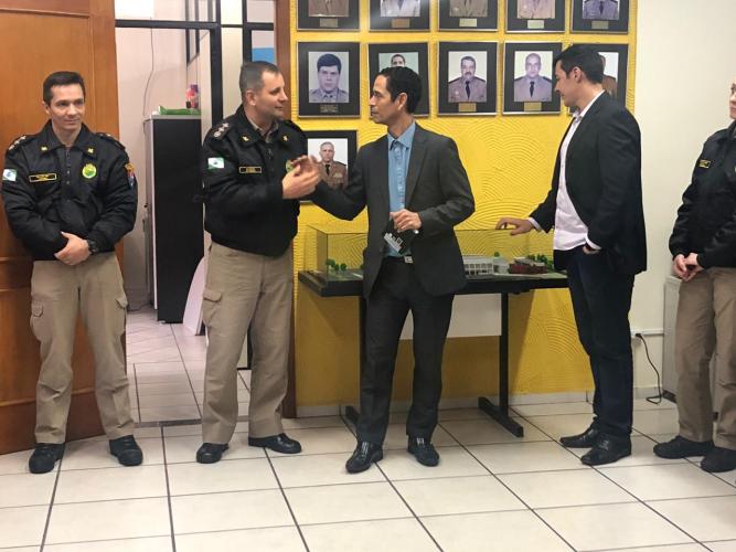 Visita do SESP no 9ºGB