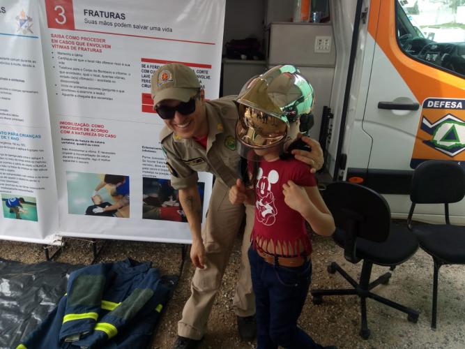 Interação com as crianças