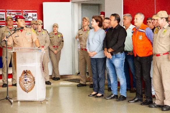 Solenidade de entrega do ABTR ao 7º Grupamento de Bombeiros