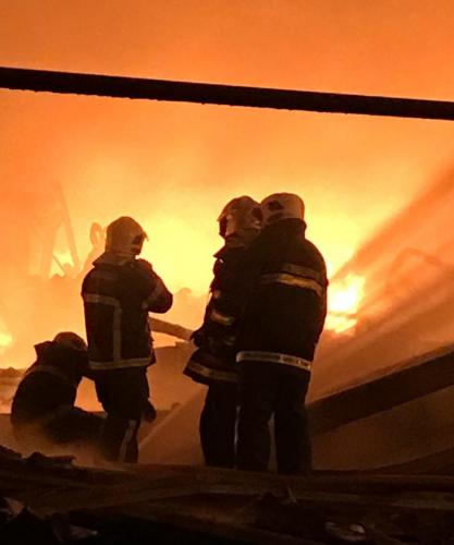 incendio em barracao