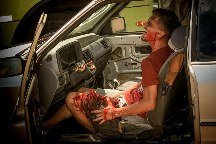 Simulado de AMUVI no Congresso do Conselho Federal de Enfermagem