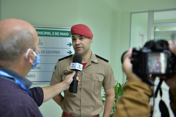 Ampliação e reforma da sede do Corpo de Bombeiros em Santa Terezinha de Itaipu-PR.