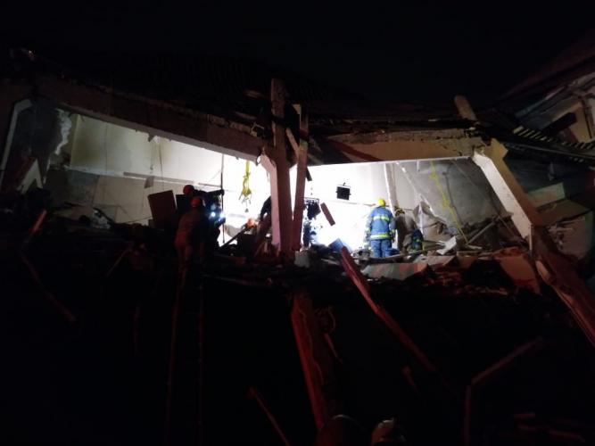 Desabamento de prédio em Colombo