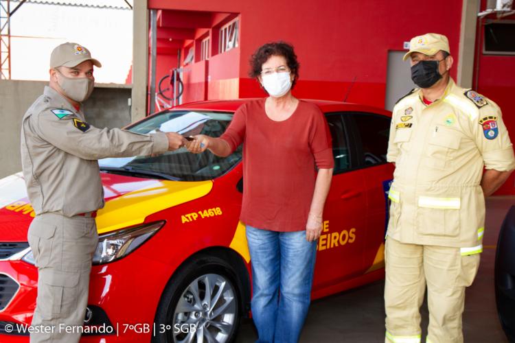 Posto de Bombeiros de Colombo recebe viaturas.