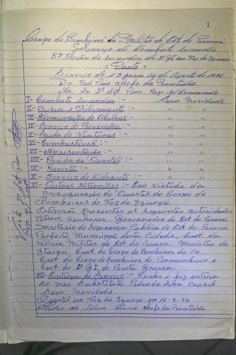 Livro de Ocorrências (1976)