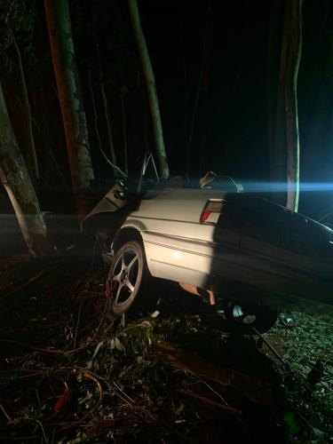 Auto contra árvore - 9º SGBI