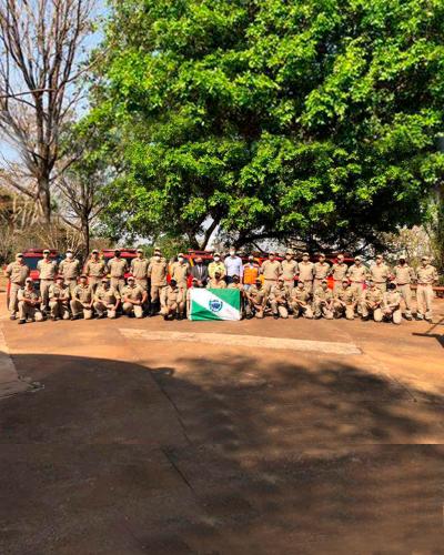 Apoio às queimadas no Mato Grosso do Sul.