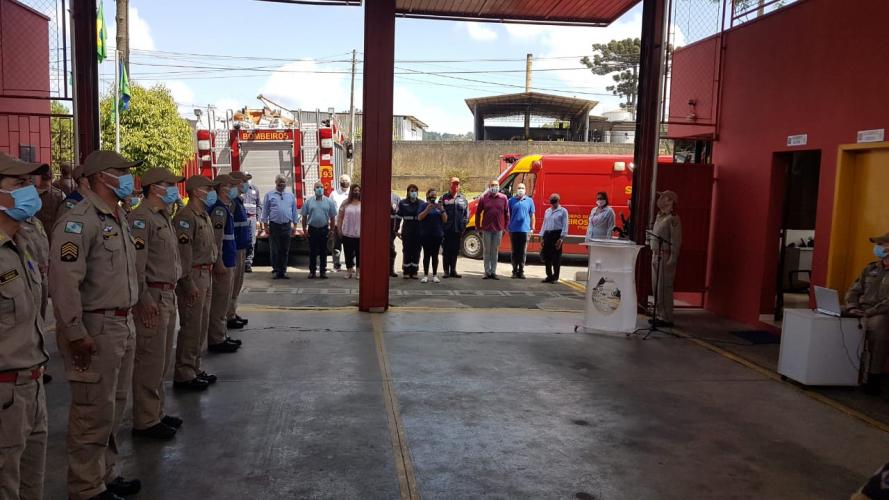 SIATE começa operar no posto de bombeiros de Almirante Tamandaré.