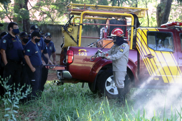 Sgt Bernal realiza aula prática