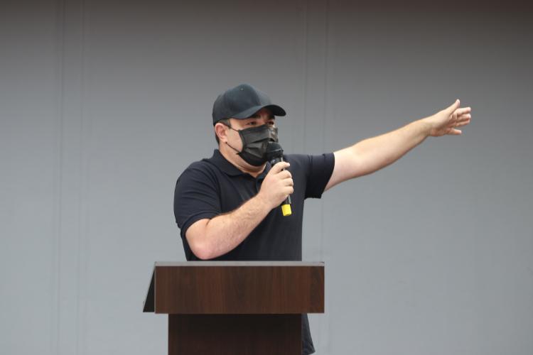 Ato em Foz marca lançamento da pedra fundamental da nova sede do 9ºGB e entrega de novas viaturas