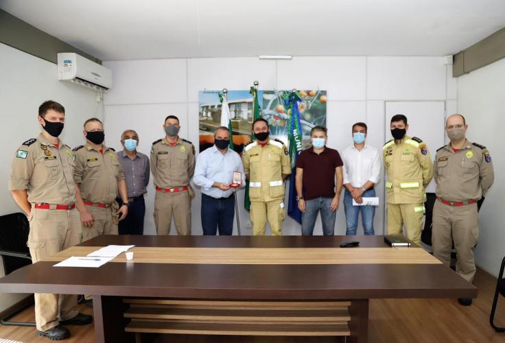 Reunião de Agradecimento à Prefeitura de Almirante Tamandaré.