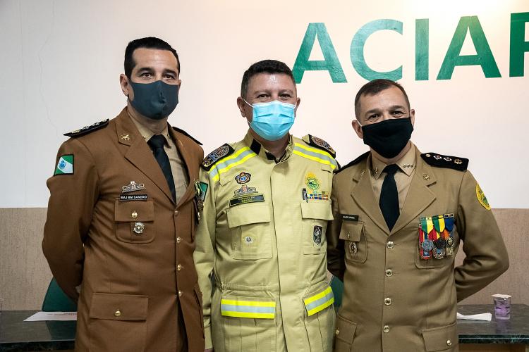 Foto solenidade de Passagem de Comando