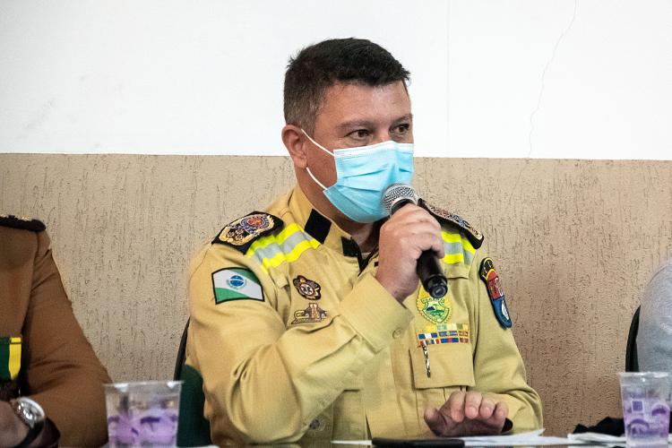 Foto solenidade de Passagem de Comando