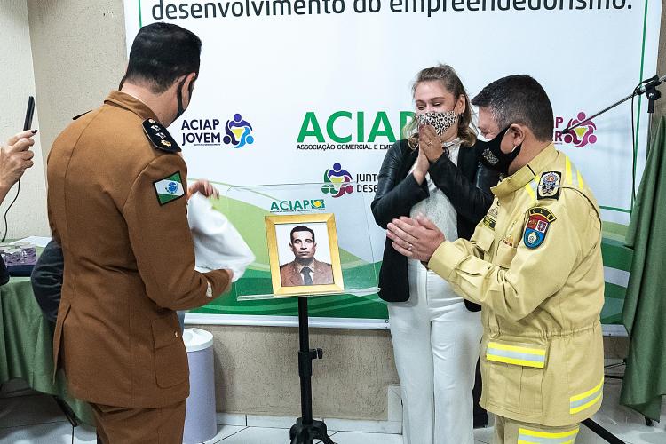 Foto solenidade de Passagem de Comando