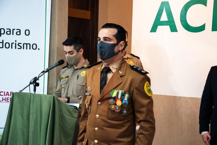 Foto solenidade de Passagem de Comando