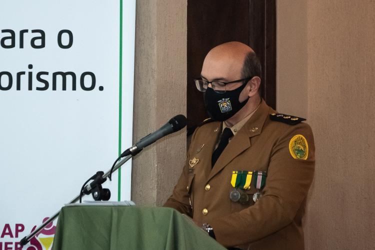 Foto solenidade de Passagem de Comando