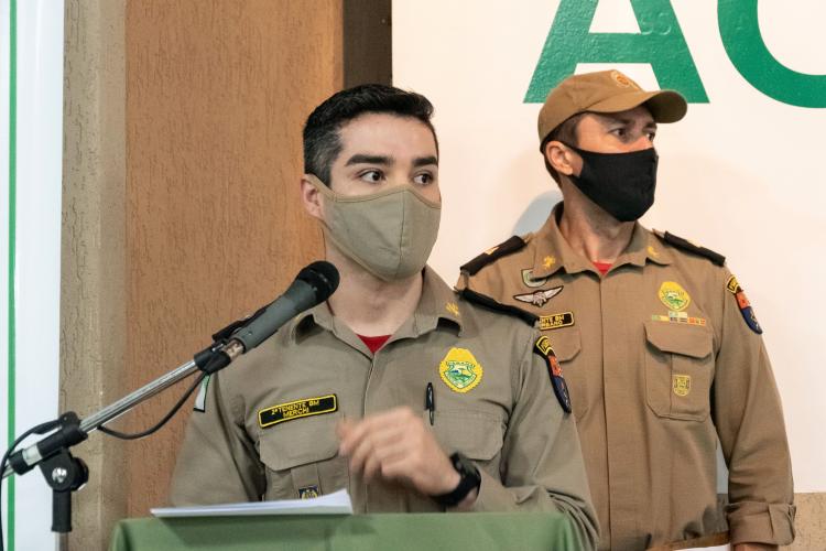 Foto solenidade de Passagem de Comando