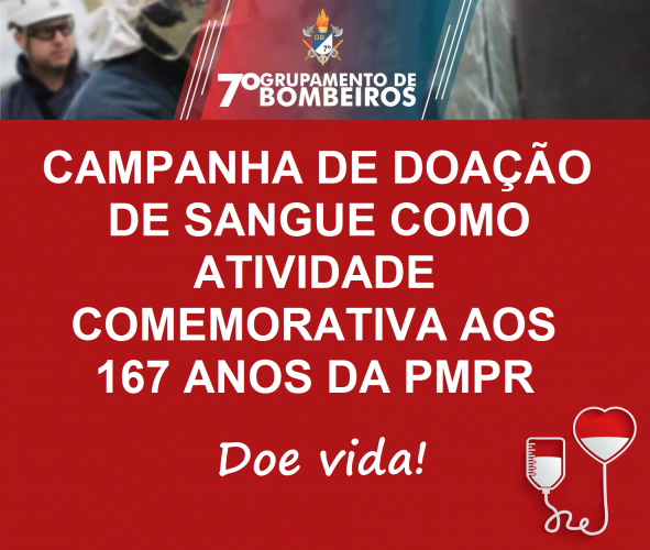 7º GRUPAMENTO REALIZA CAMPANHA VOLUNTÁRIA