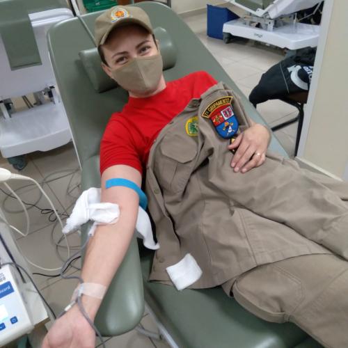 7º GRUPAMENTO REALIZA CAMPANHA VOLUNTÁRIA