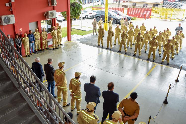 Visão panorâmica da rampa