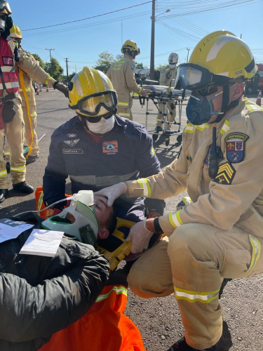 CBMPR participa de exercício internacional