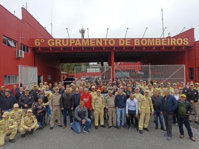 Café com os Veteranos do 6º GB