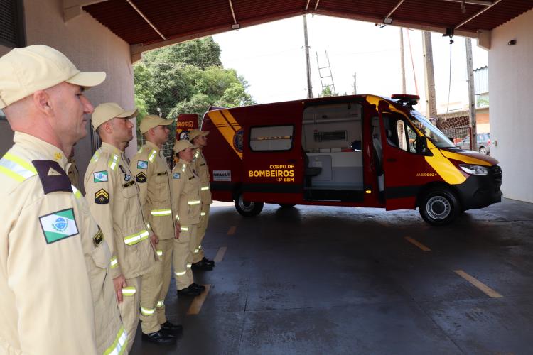 Ambulância Nova Entregue para o 13ºGB