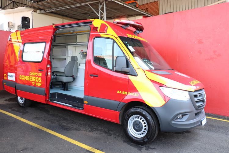 Ambulância Nova Entregue para o 13ºGB