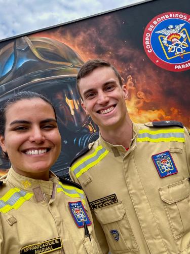 6º Grupamento de Bombeiros se despede dos Aspirantes-a-Oficial