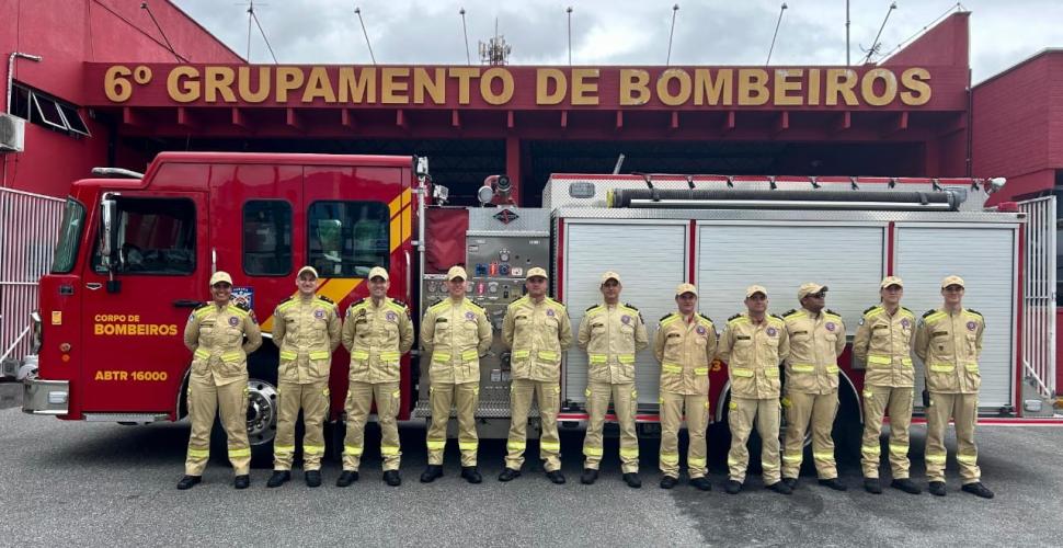 6º Grupamento de Bombeiros se despede dos Aspirantes-a-Oficial