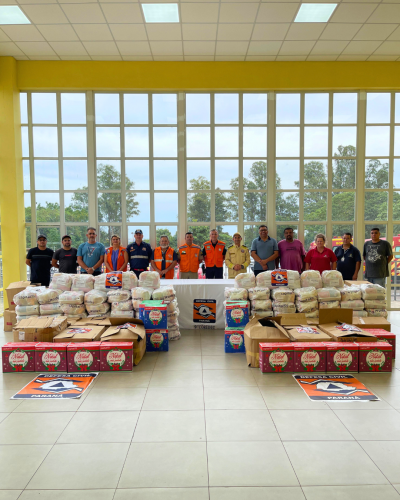 Bombeiros repassam às COMDECs doação da Defesa Civil Estadual