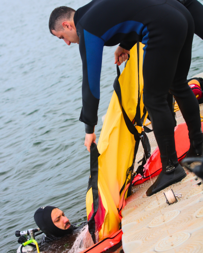 CRBM Conclui aperfeiçoamento de mergulho e busca aquática