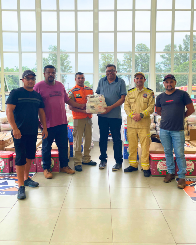 Bombeiros repassam às COMDECs doação da Defesa Civil Estadual