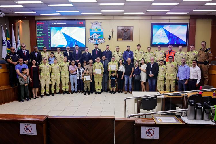 Homenagem Ferrandin, Lemmertz e Defendi