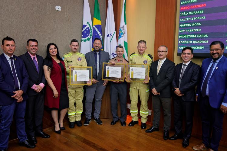 Homenagem Ferrandin, Lemmertz e Defendi