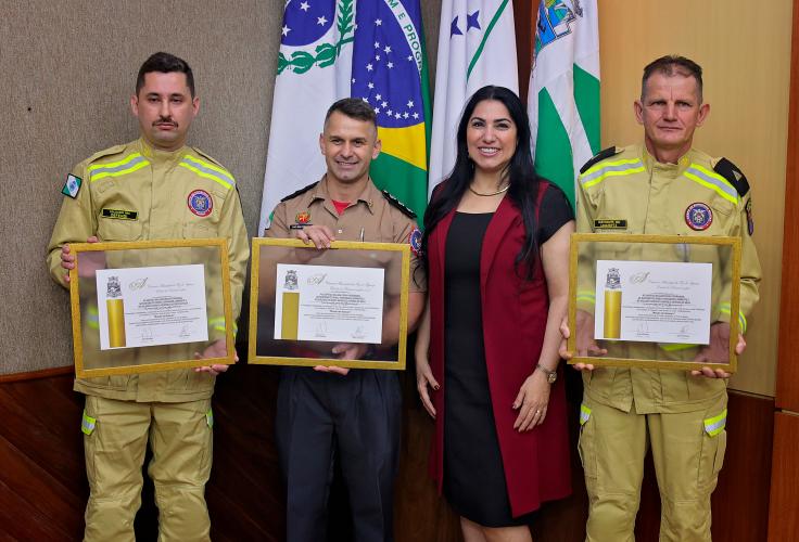 Homenagem Ferrandin, Lemmertz e Defendi
