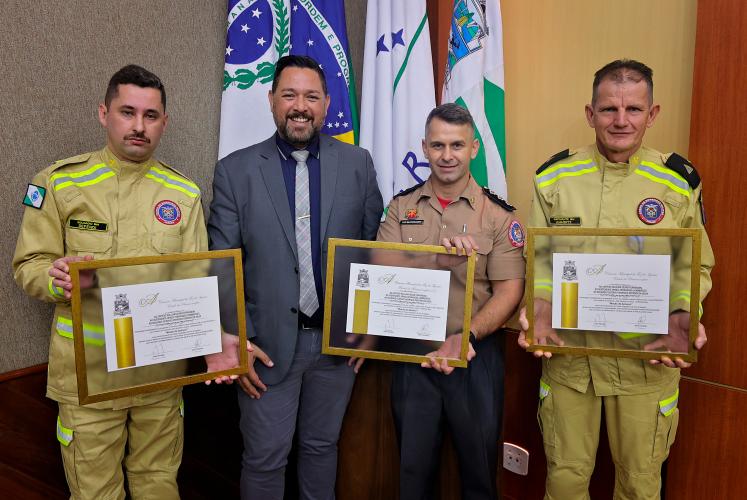 Homenagem Ferrandin, Lemmertz e Defendi