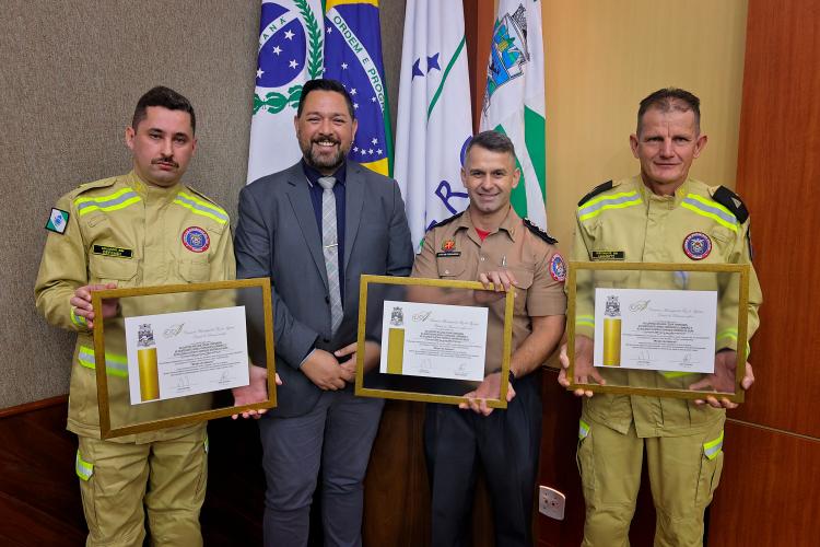 Homenagem Ferrandin, Lemmertz e Defendi