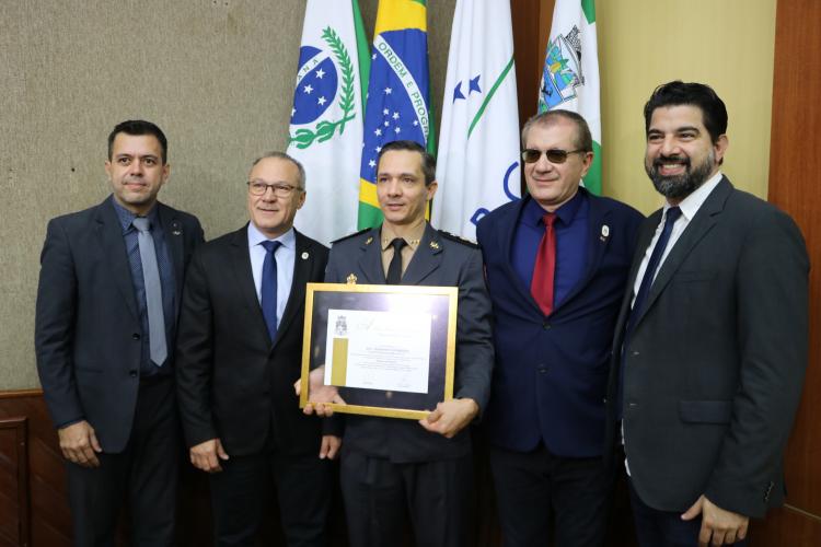 Homenagem Moção de Aplauso 9º GB