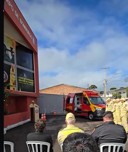 Corpo de Bombeiros Militar do Paraná recebeu importantes reforços para suas operações em Pinhais e Piraquara.