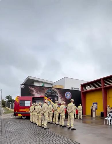 Corpo de Bombeiros Militar do Paraná recebeu importantes reforços para suas operações em Pinhais e Piraquara.